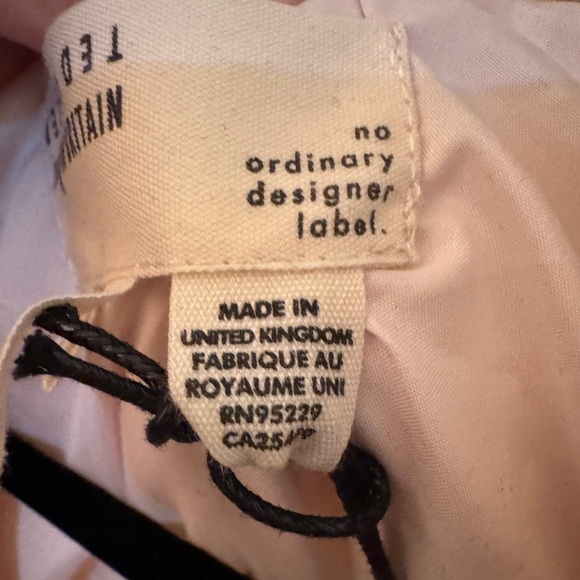 Ted Baker London Cream Puff Sleeve Paisley Ruffled Blouse - Picture 11 of 16